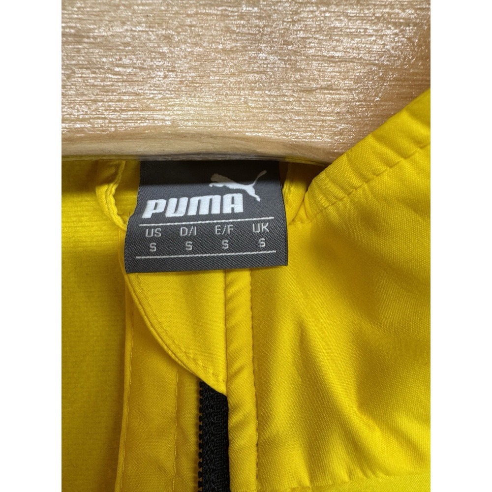 Puma Borussia Dortmund 2015-2016 Full Zip Track Jacket Yellow Men's Size S - Picture 3 of 5